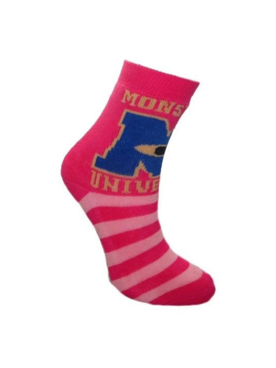 Disney Monsters University Girl’s 3 pack Non Skid Slipper Socks