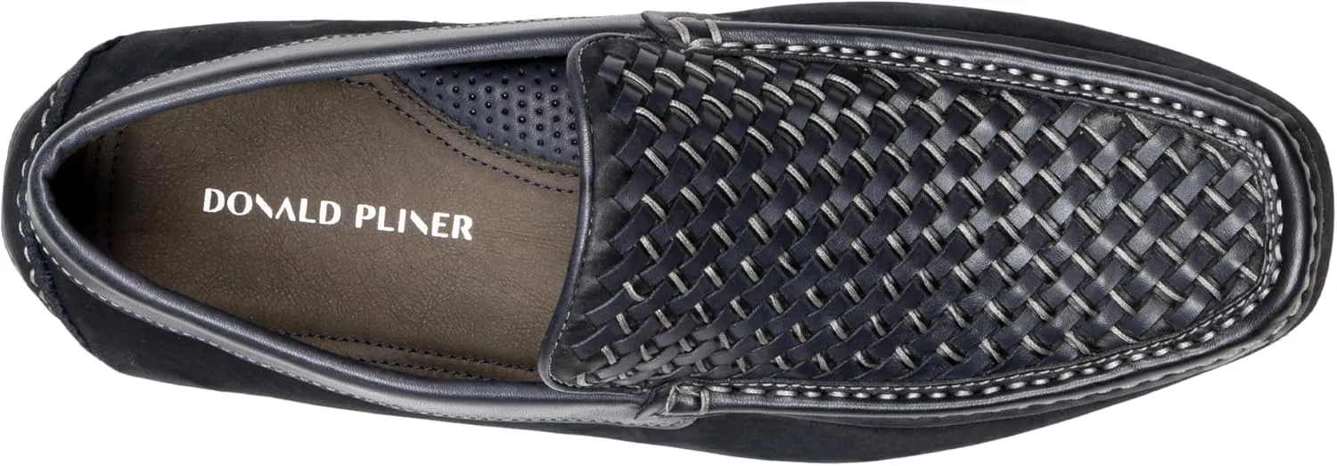 Donald Pliner Men's Damiano Woven Nubuck Driving Style Loafer