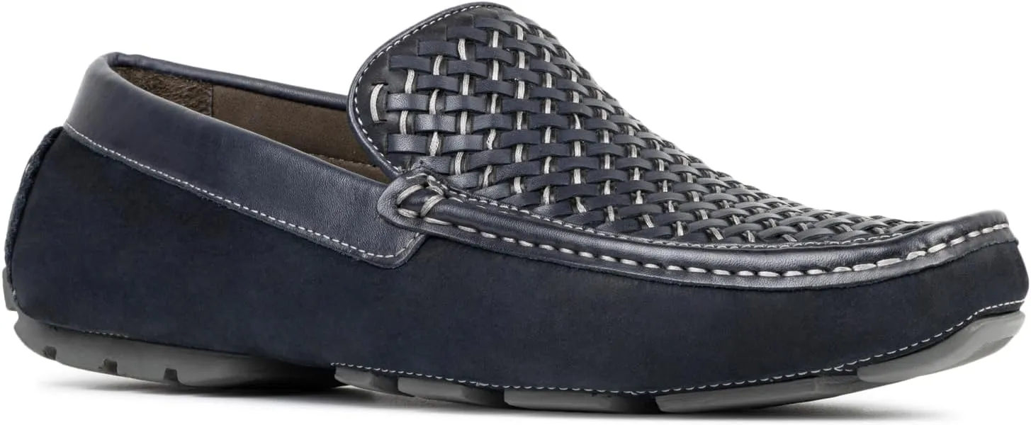 Donald Pliner Men's Damiano Woven Nubuck Driving Style Loafer