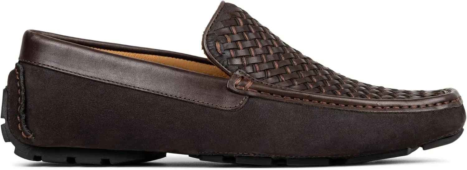 Donald Pliner Men's Damiano Woven Nubuck Driving Style Loafer