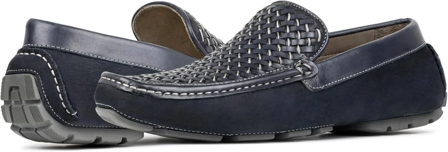 Donald Pliner Men's Damiano Woven Nubuck Driving Style Loafer