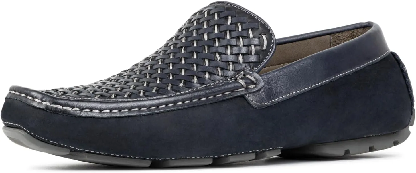 Donald Pliner Men's Damiano Woven Nubuck Driving Style Loafer