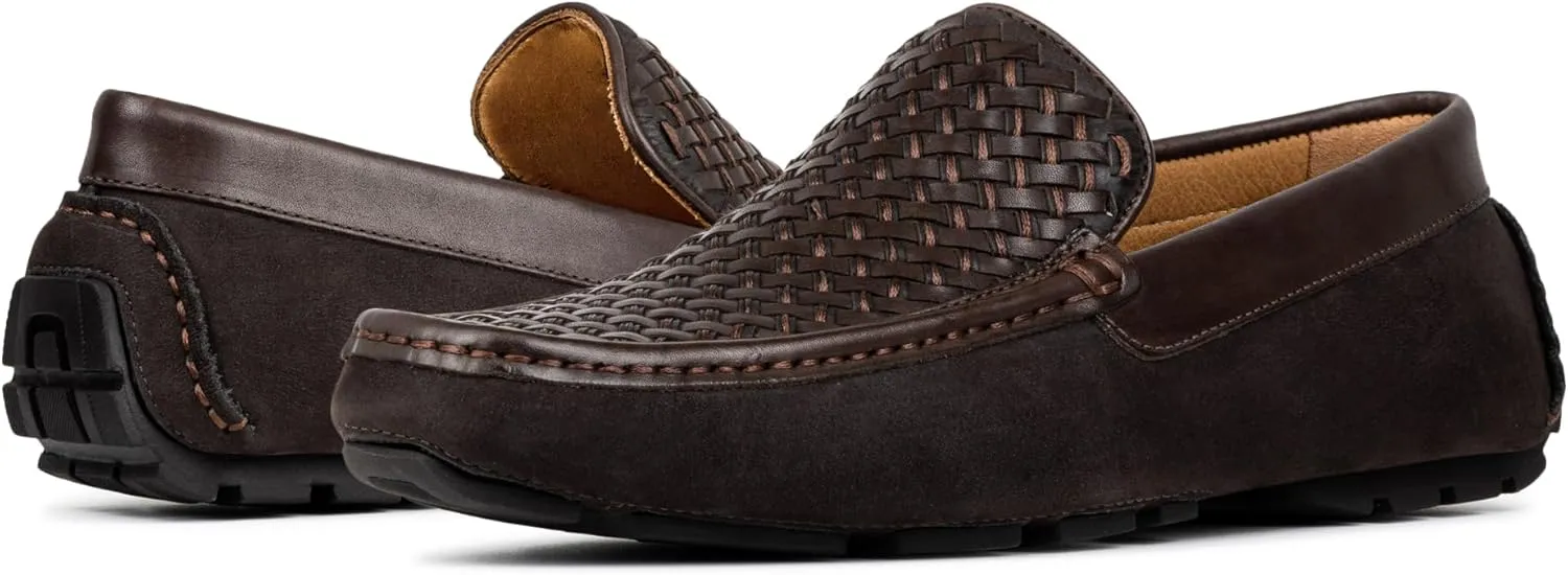 Donald Pliner Men's Damiano Woven Nubuck Driving Style Loafer