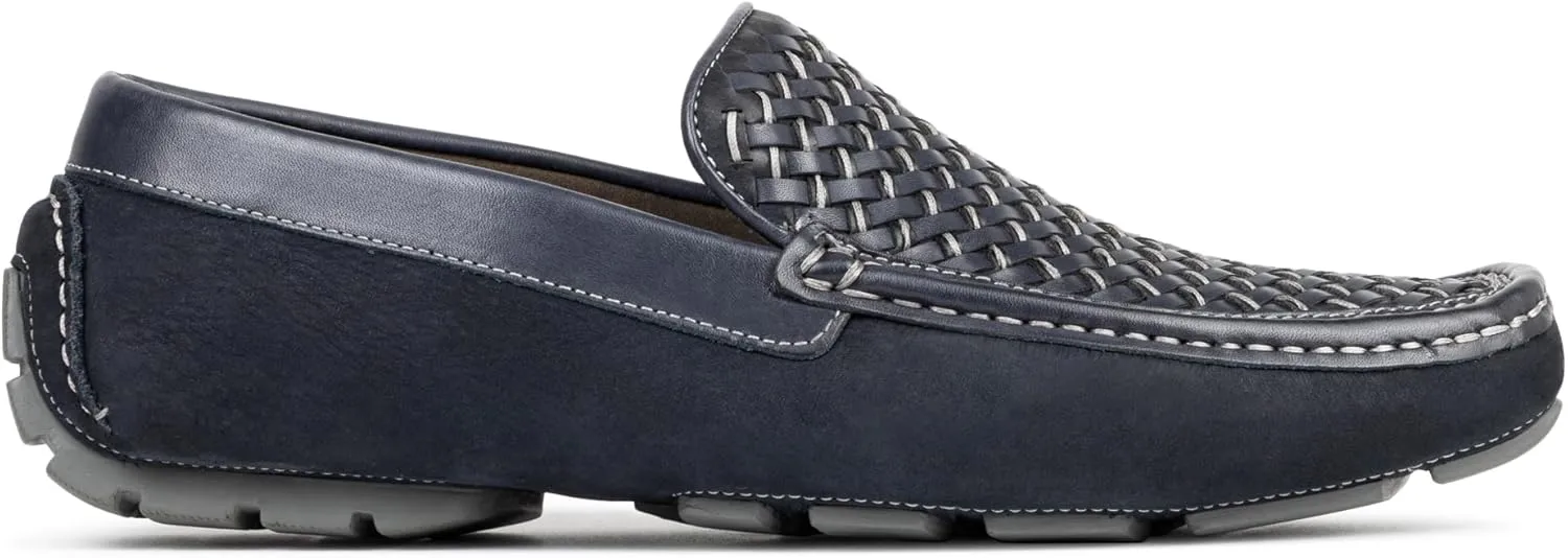Donald Pliner Men's Damiano Woven Nubuck Driving Style Loafer