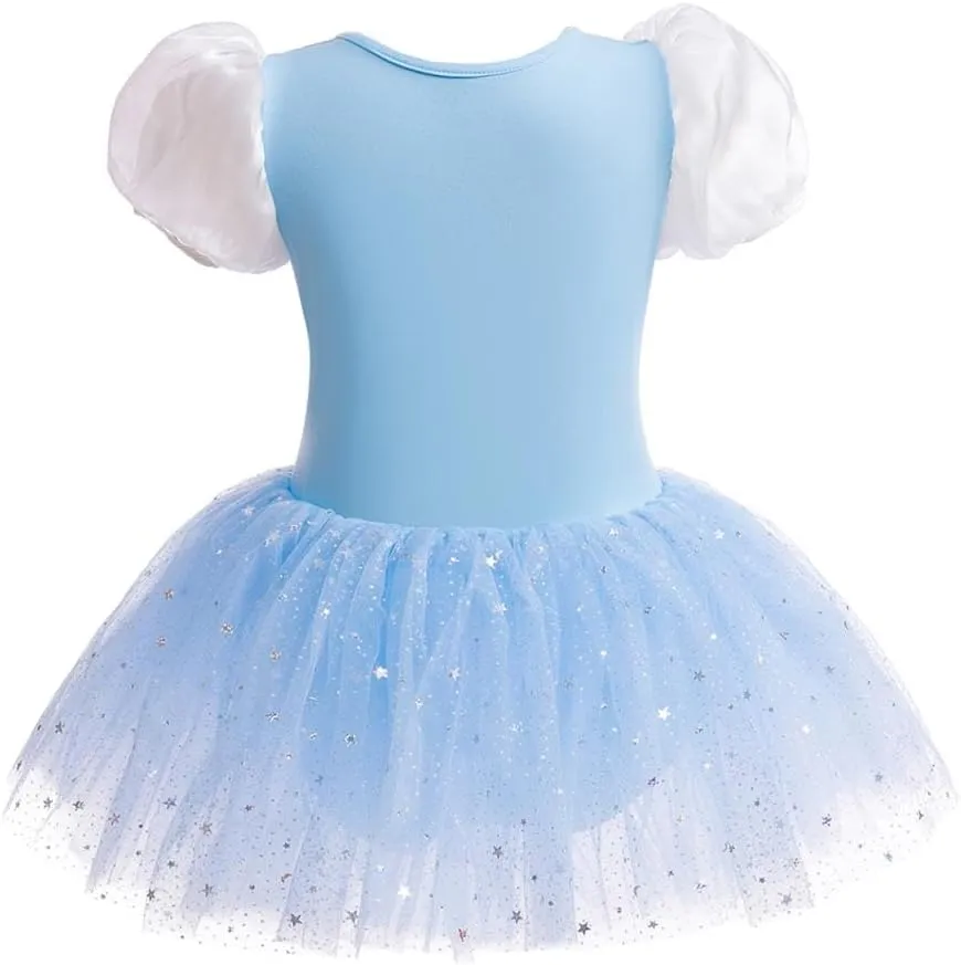Dressy Daisy Ballet Leotards Tutu Dress for Toddler Girls Ballerina Outfits Dance Costume Dancewear with Tulle Skirt