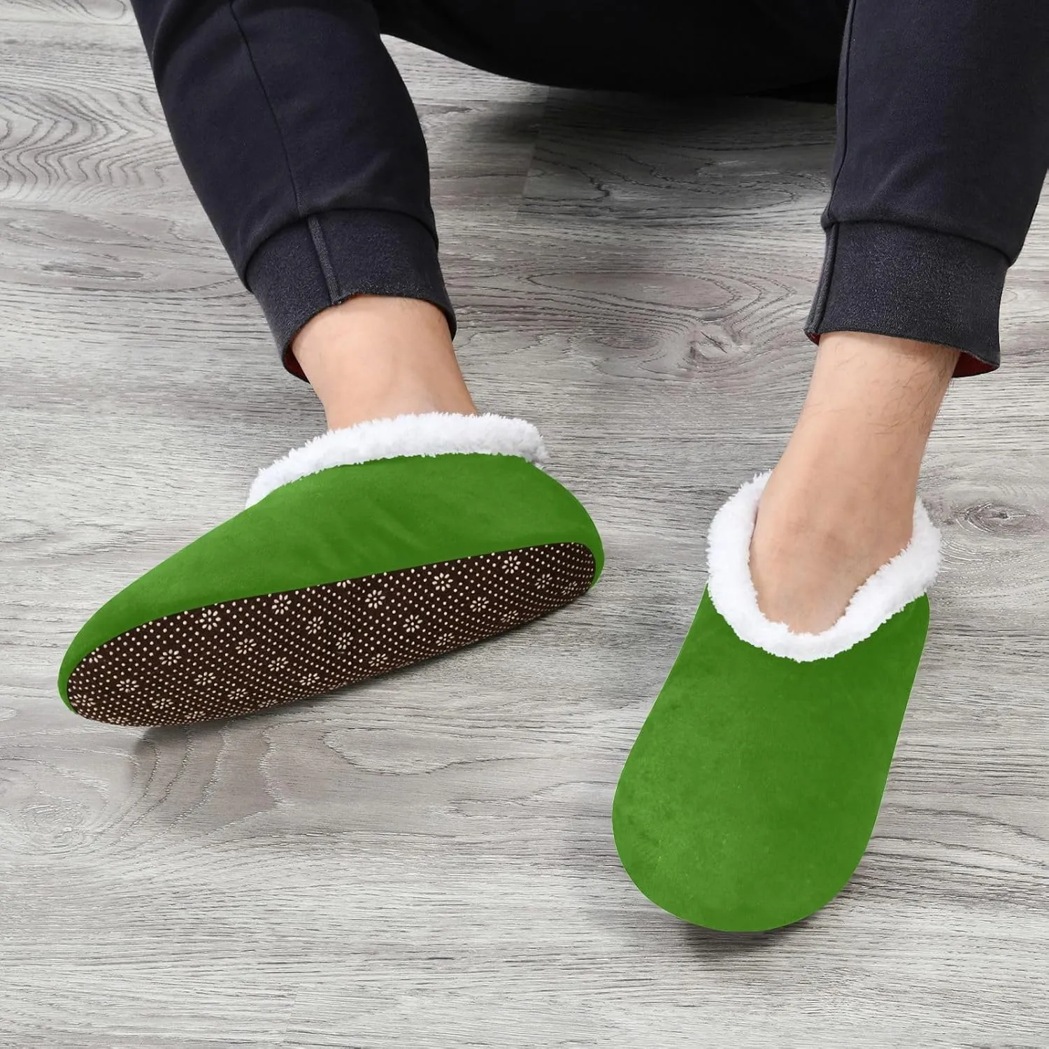 Dussdil Home Winter Slippers Spa Travel House Slipper Soft Memory Foam Slipper Non Slip for Hotel Bedroom Shoes Slippers