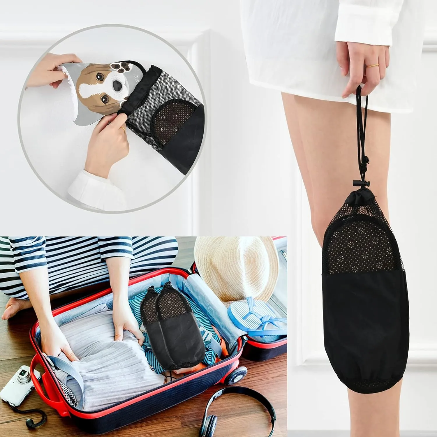 Dussdil Winter Spa Slippers Home House Slippers for Women Men Travel Slipper Soft Memory Foam Slipper Non Slip for Hotel Bedroom Shoes Slippers