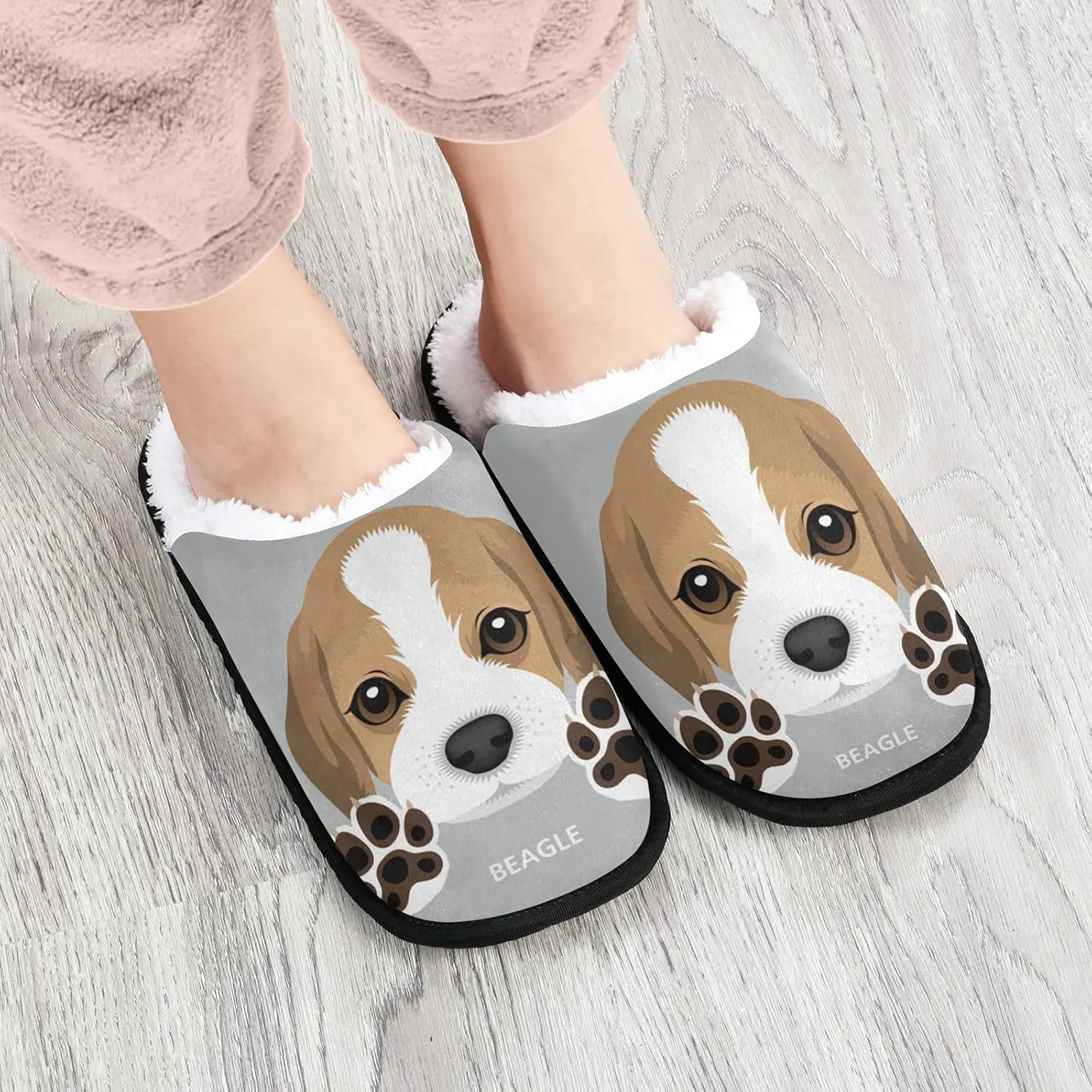 Dussdil Winter Spa Slippers Home House Slippers for Women Men Travel Slipper Soft Memory Foam Slipper Non Slip for Hotel Bedroom Shoes Slippers