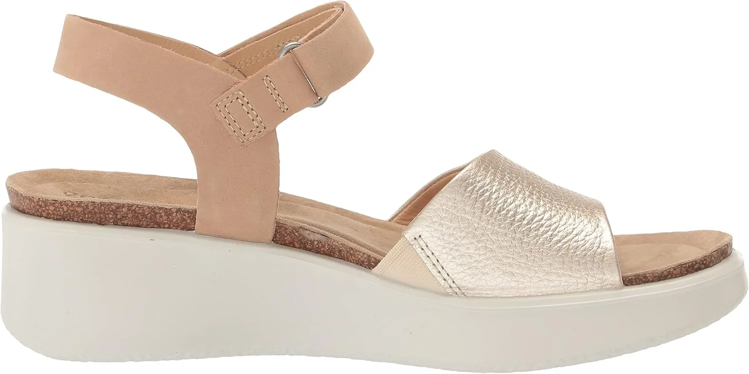 ECCO Women's Flowt Wedge Cork Sandal