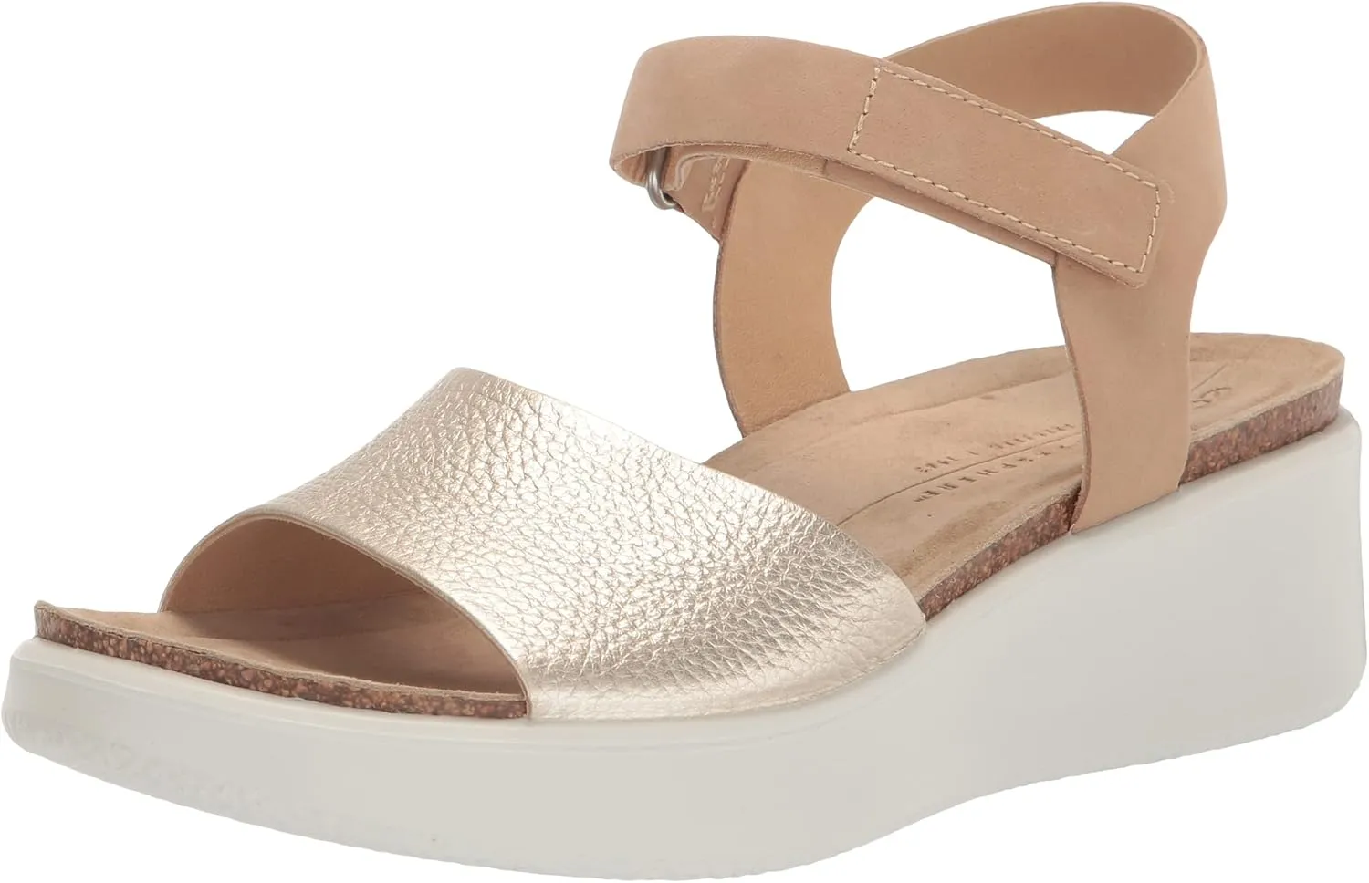 ECCO Women's Flowt Wedge Cork Sandal