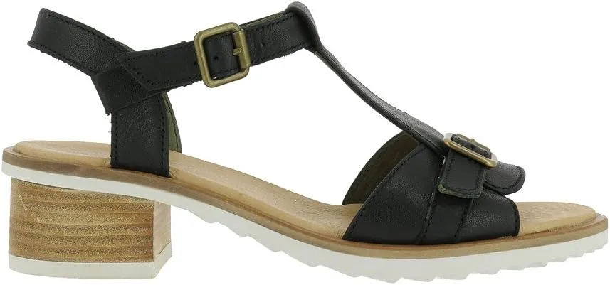 El Naturalista Womens Sabal N5011 Sandal Shoes, Black, EU 39 / US 8.5