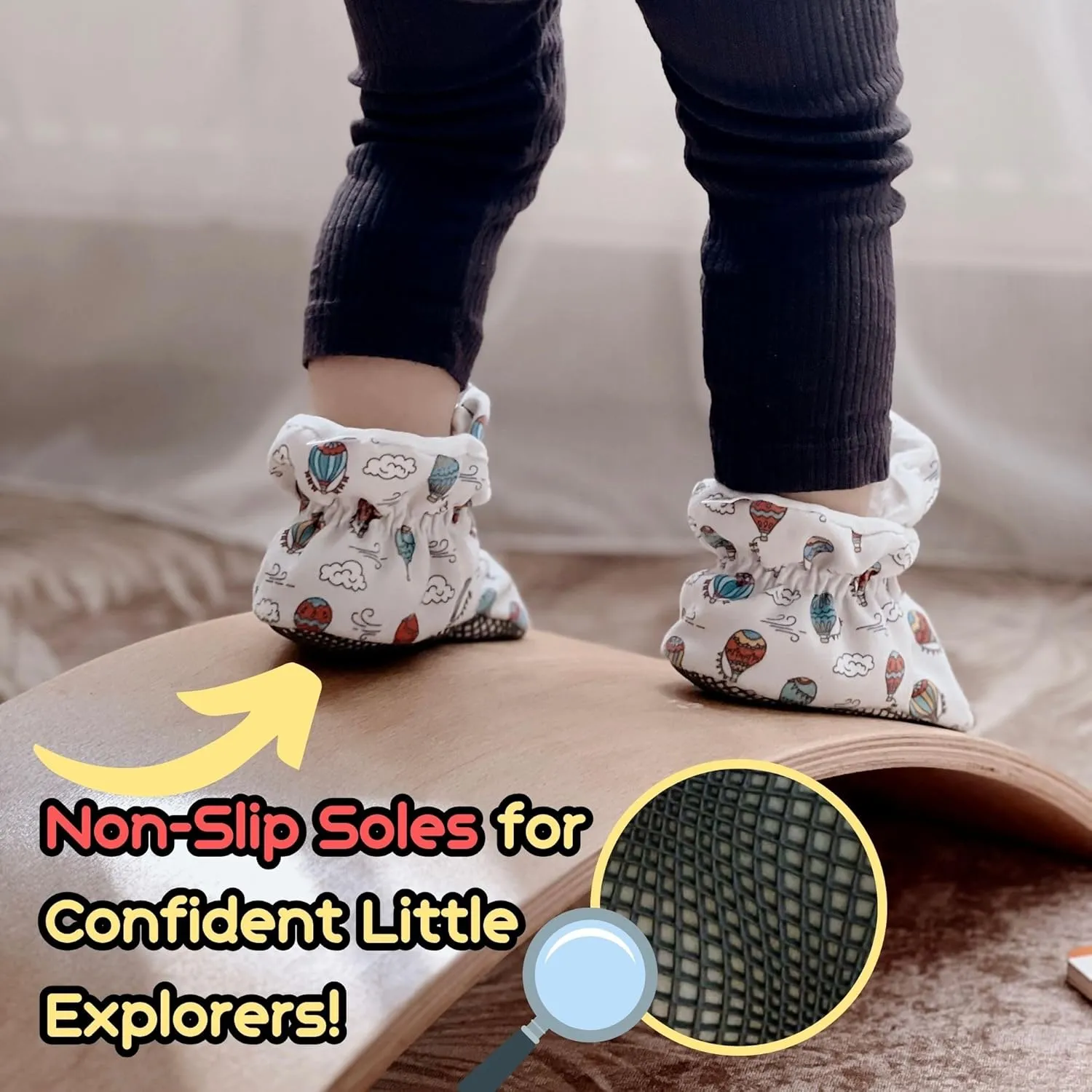 Ella Bonna Baby Booties Organic Cotton Muslin Newborn Baby Slippers Baby Boy Booties, Infant Girl Booties, 6-12 months, 0-6 Months, 12-18 Months, 0-3 Months, 18-24 Months, Toddler Shoes