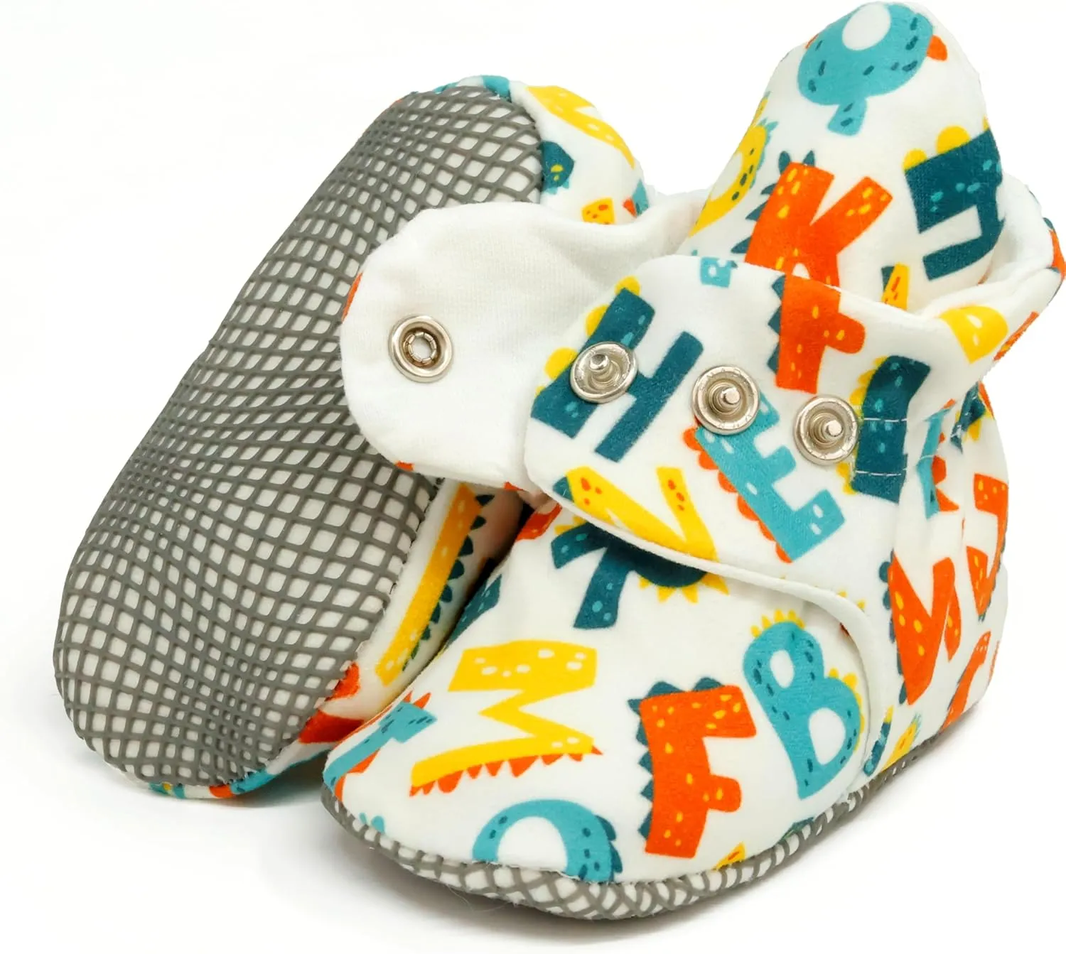 Ella Bonna Baby Booties Organic Cotton Muslin Newborn Baby Slippers Baby Boy Booties, Infant Girl Booties, 6-12 months, 0-6 Months, 12-18 Months, 0-3 Months, 18-24 Months, Toddler Shoes