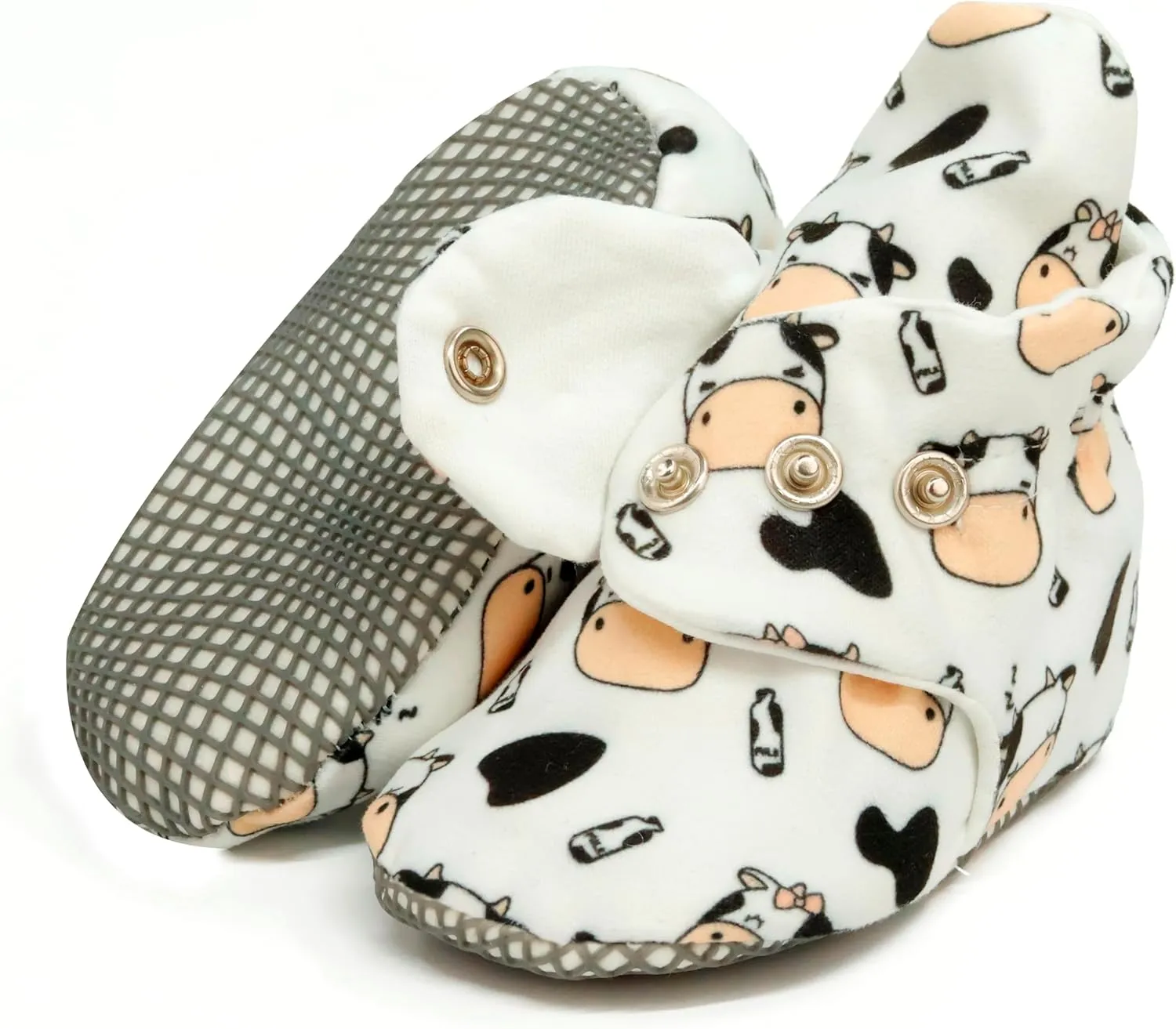 Ella Bonna Baby Booties Organic Cotton Muslin Newborn Baby Slippers Baby Boy Booties, Infant Girl Booties, 6-12 months, 0-6 Months, 12-18 Months, 0-3 Months, 18-24 Months, Toddler Shoes