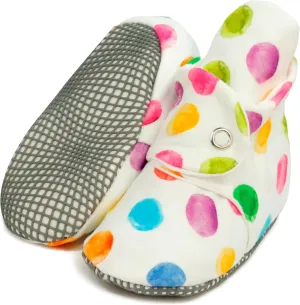 Ella Bonna Baby Booties Organic Cotton Muslin Newborn Baby Slippers Baby Boy Booties, Infant Girl Booties, 6-12 months, 0-6 Months, 12-18 Months, 0-3 Months, 18-24 Months, Toddler Shoes