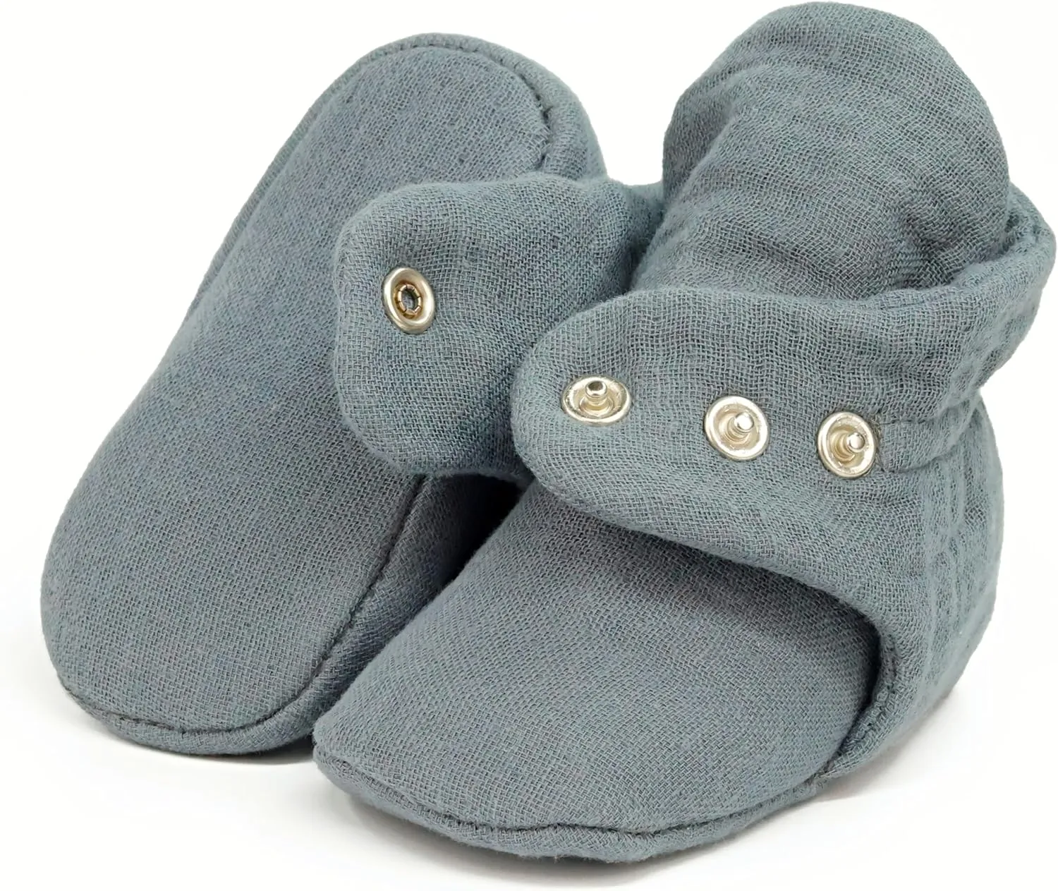 Ella Bonna Baby Booties Organic Cotton Muslin Newborn Baby Slippers Baby Boy Booties, Infant Girl Booties, 6-12 months, 0-6 Months, 12-18 Months, 0-3 Months, 18-24 Months, Toddler Shoes
