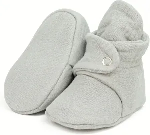 Ella Bonna Baby Booties Organic Cotton Muslin Newborn Baby Slippers Baby Boy Booties, Infant Girl Booties, 6-12 months, 0-6 Months, 12-18 Months, 0-3 Months, 18-24 Months, Toddler Shoes