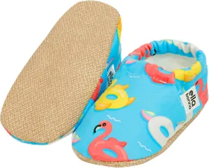 Ella Bonna Cotton Toddler Slippers Baby, Boys Slippers Non-Slip Soft Sole, Stay On Kids Slippers Girls, Baby Booties Socks, Slippers for Girls, Newborn Shoes, Rainbow, 0-6 Months