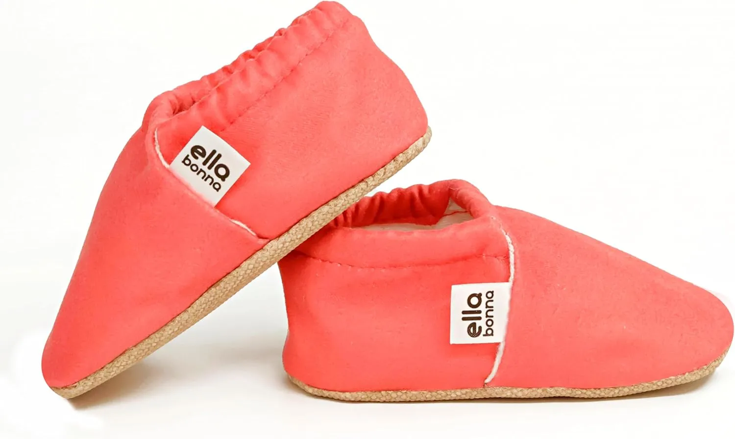 Ella Bonna Cotton Toddler Slippers Baby, Boys Slippers Non-Slip Soft Sole, Stay On Kids Slippers Girls, Baby Booties Socks, Slippers for Girls, Newborn Shoes, Rainbow, 0-6 Months
