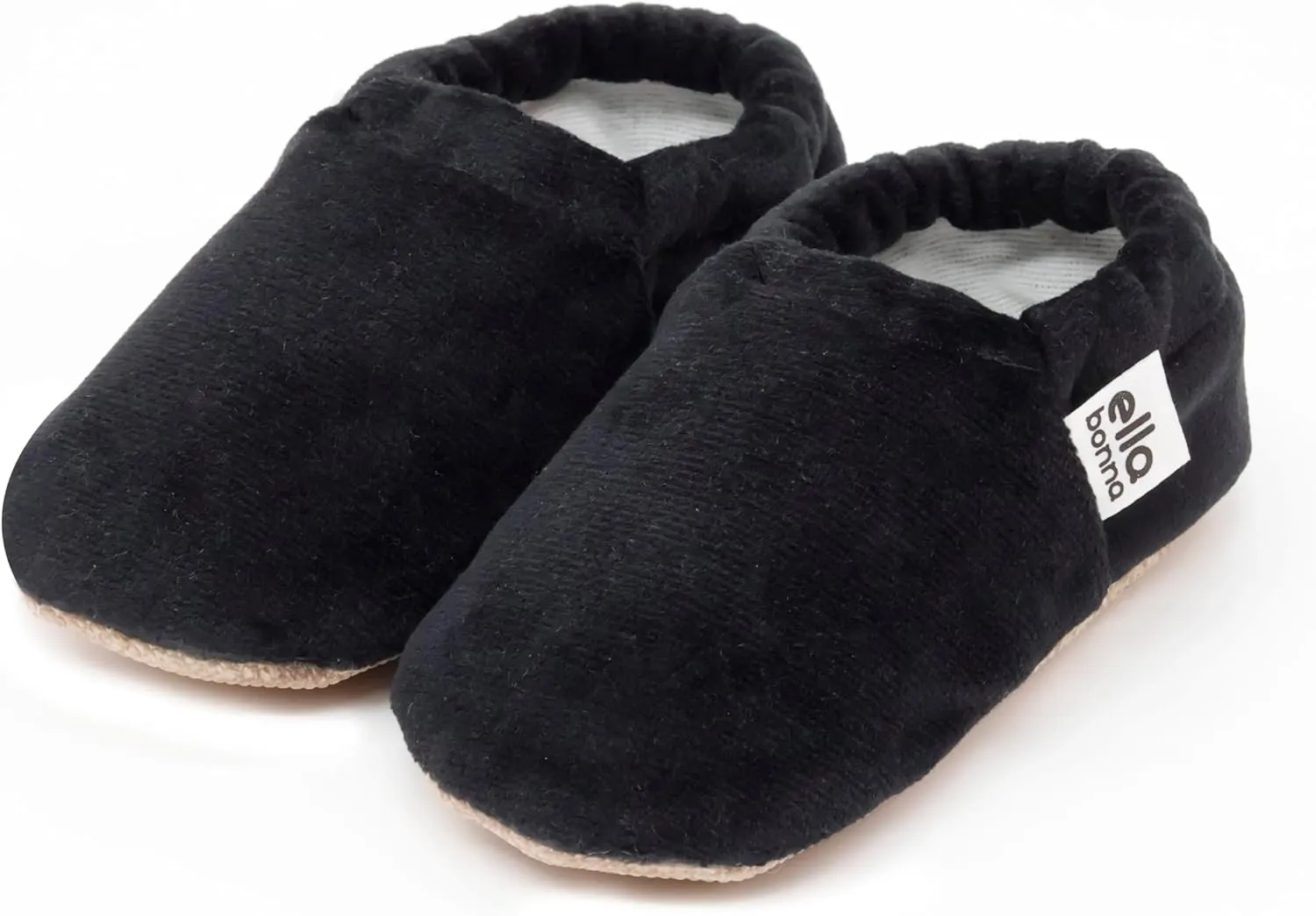 Ella Bonna Organic Cotton Velvet Baby Moccasins Newborn Baby Socks Slipper, Infant Girl Boy Socks