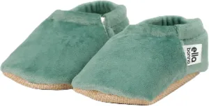 Ella Bonna Organic Cotton Velvet Baby Moccasins Newborn Baby Socks Slipper, Infant Girl Boy Socks