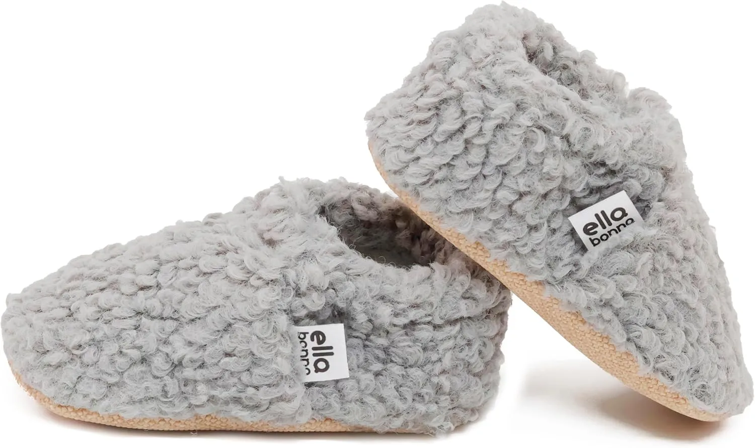 Ella Bonna Unisex Teddy Baby Booties Cotton Newborn Baby Socks Slipper Toddler Shoes, Infant Baby Girl Booties, Boy Socks