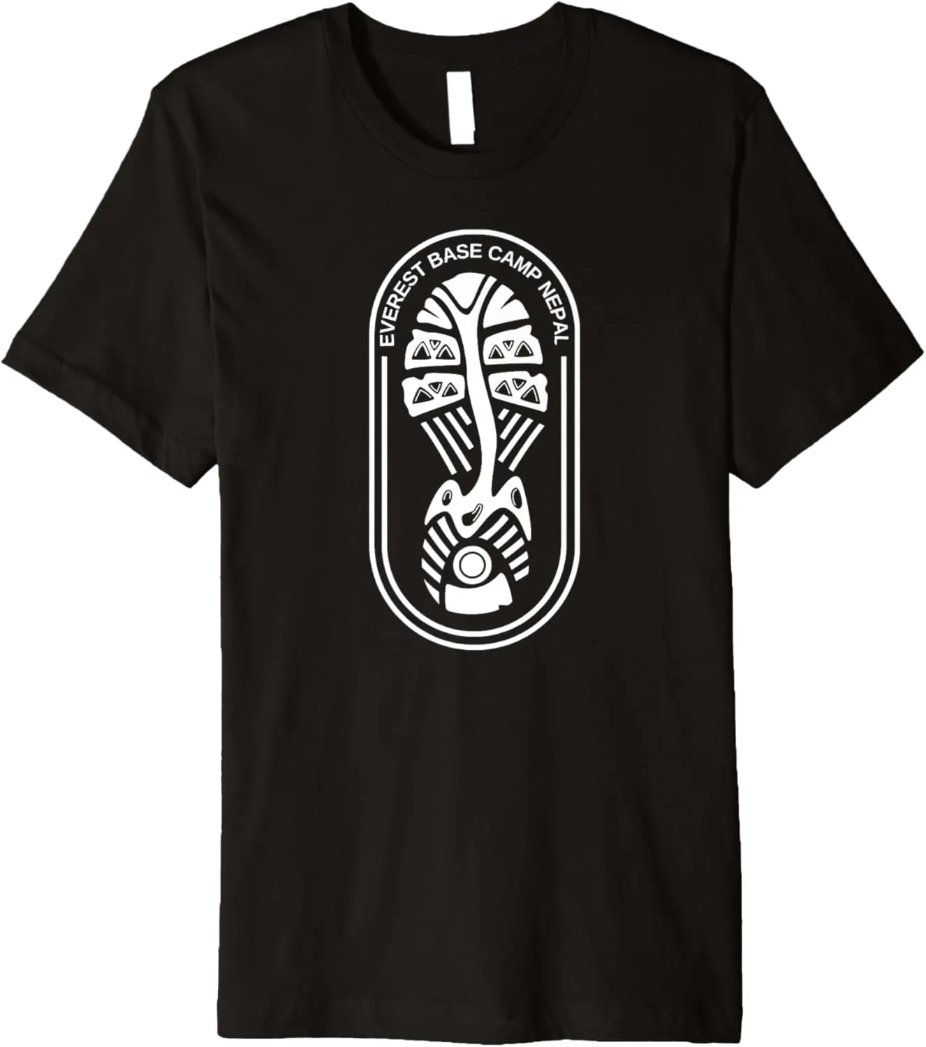 Everest Base Camp Trek Nepal Trekking Boot Print Hiking Premium T-Shirt