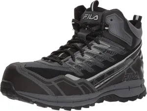 Fila Men's Hail Storm 3 Mid Composite Toe Trail Work Shoes Hiking