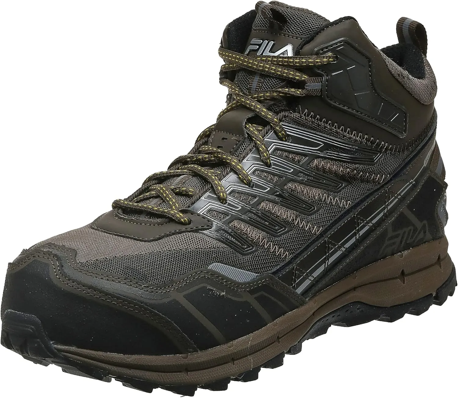 Fila Men's Hail Storm 3 Mid Composite Toe Trail Work Shoes Hiking