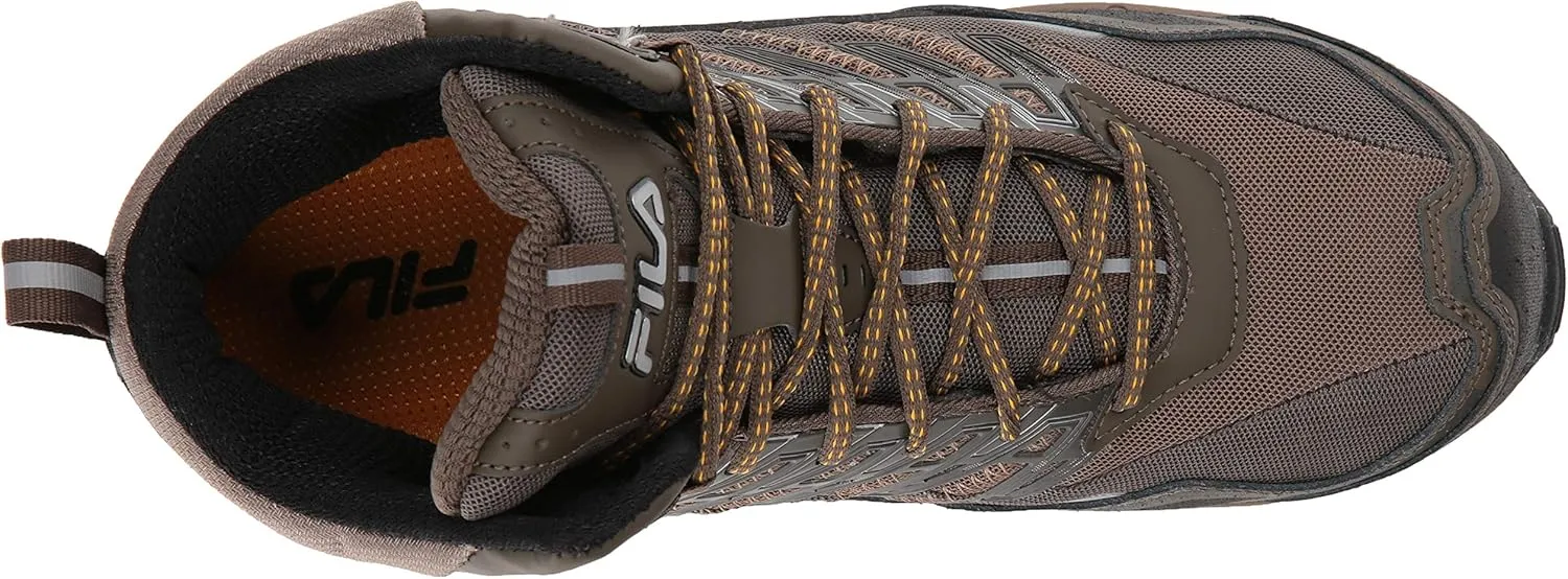 Fila Men's Hail Storm 3 Mid Composite Toe Trail Work Shoes Hiking