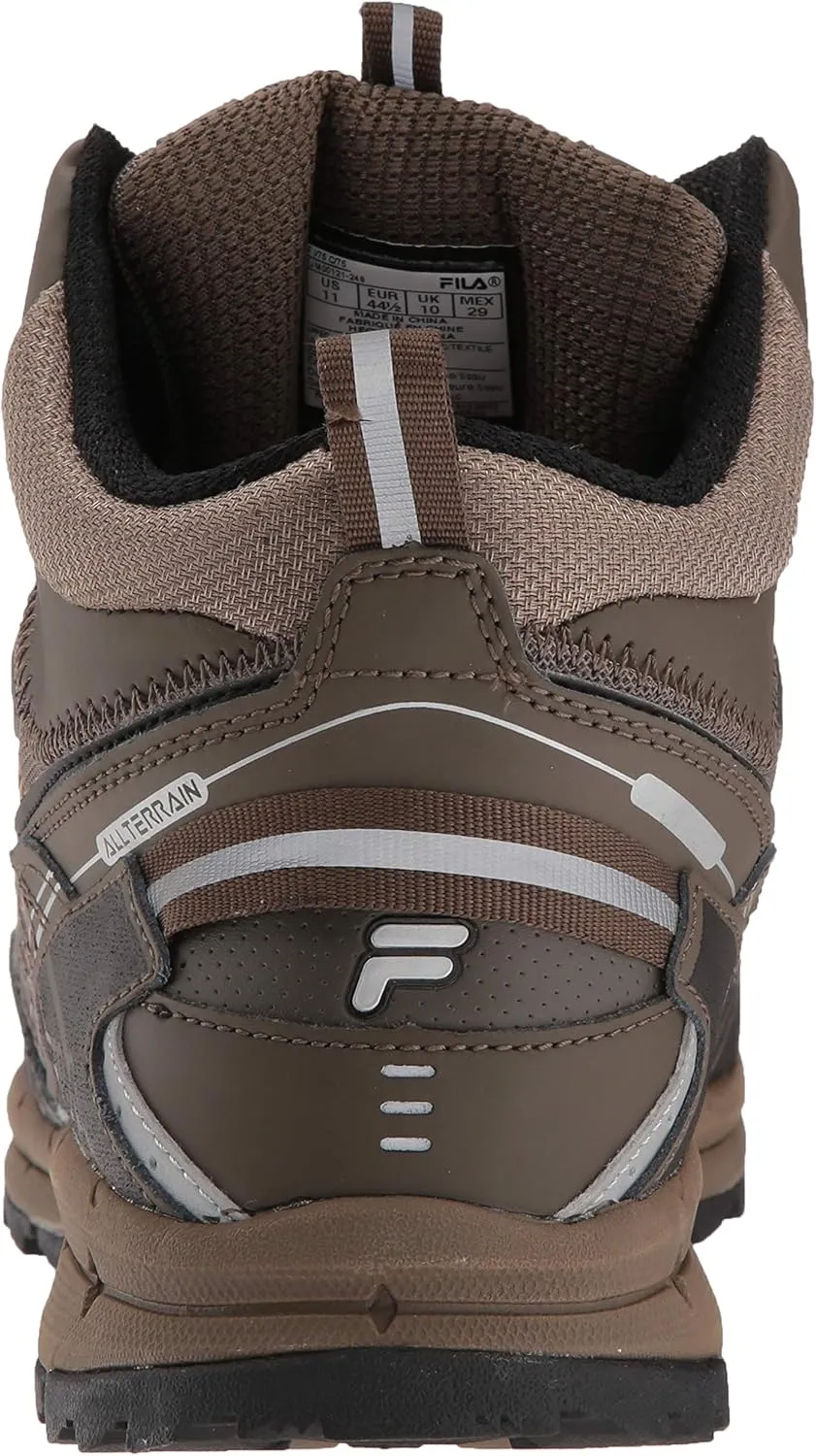 Fila Men's Hail Storm 3 Mid Composite Toe Trail Work Shoes Hiking