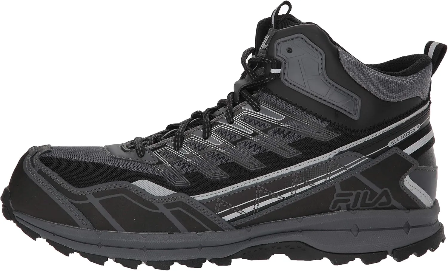 Fila Men's Hail Storm 3 Mid Composite Toe Trail Work Shoes Hiking