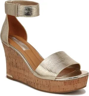 Franco Sarto Women's Clemens Cork Wedge Sandal