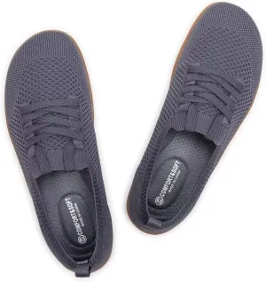 Frank Mully Womens Walking Shoes Wide Toe Box Barefoot Shoes Knitted Fashion Sneaker with Arch Support