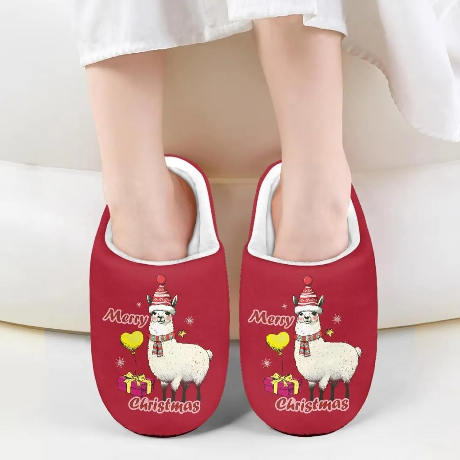 Fuzzy Slippers for Boys Girls Non-slip House Slipper Winter Bedroom Shoes for Little Kids