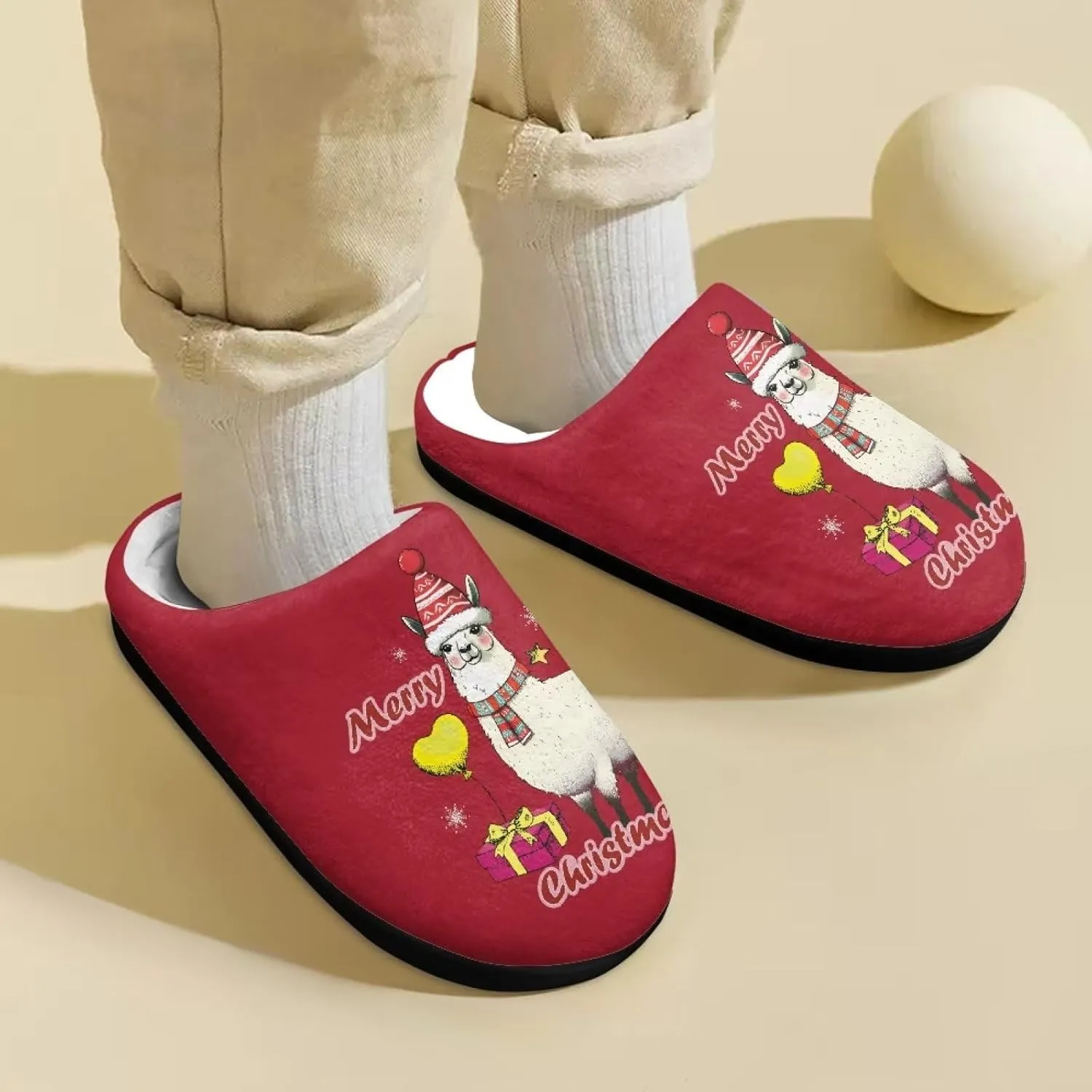 Fuzzy Slippers for Boys Girls Non-slip House Slipper Winter Bedroom Shoes for Little Kids