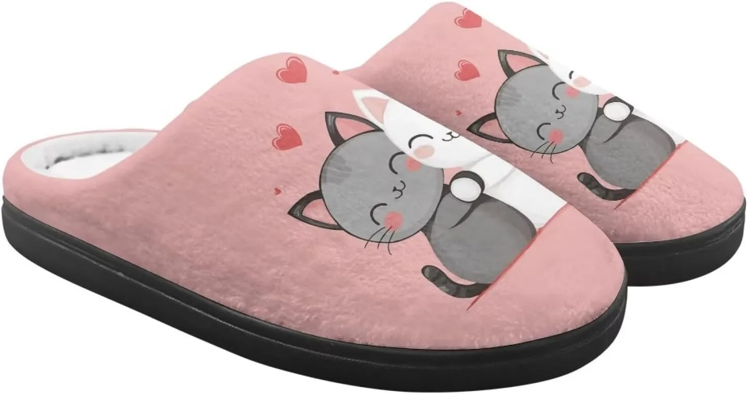 Fuzzy Slippers for Boys Girls Non-slip House Slipper Winter Home Shoes
