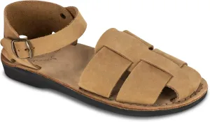 Gemma - Leather Adjustable Strap Sandal - Womens Sandals
