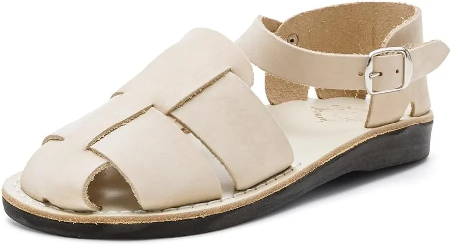 Gemma - Leather Adjustable Strap Sandal - Womens Sandals