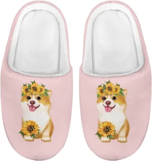 Girls Slippers Memory Foam Toddler Kids Plush Fleece Lined House Shoes Winter Fall