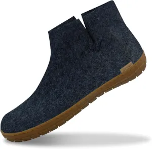 Glerups 100% high quality wool mix Boot Slipper with rubber sole - Unisex