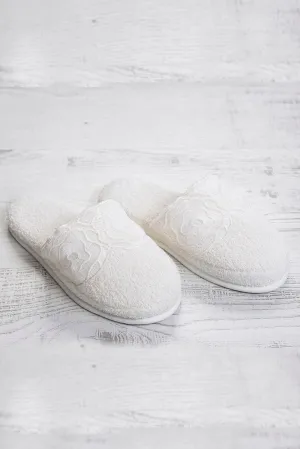 GUL GUPUR SLIPPERS - CREAM
