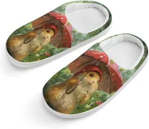 Hamsters Kids Toddler Cotton Slippers Slip-on House Shoes for Bedroom Indoor Outdoor