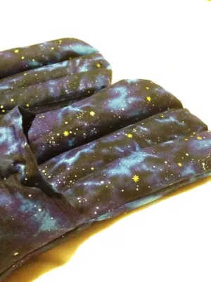 Herbal Foot Warmers,Herbal Pack, Heat Wrap,Organic,Flax Seed,Microwave Therapy,Heating Pad,Herbal Pack,Herbal,Slippers,Booties,Chamber Foot, Blue Celestial