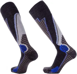 High Performance Wool Ski Socks - Thermal Warm Merino Wool OTC Sock, Men Women