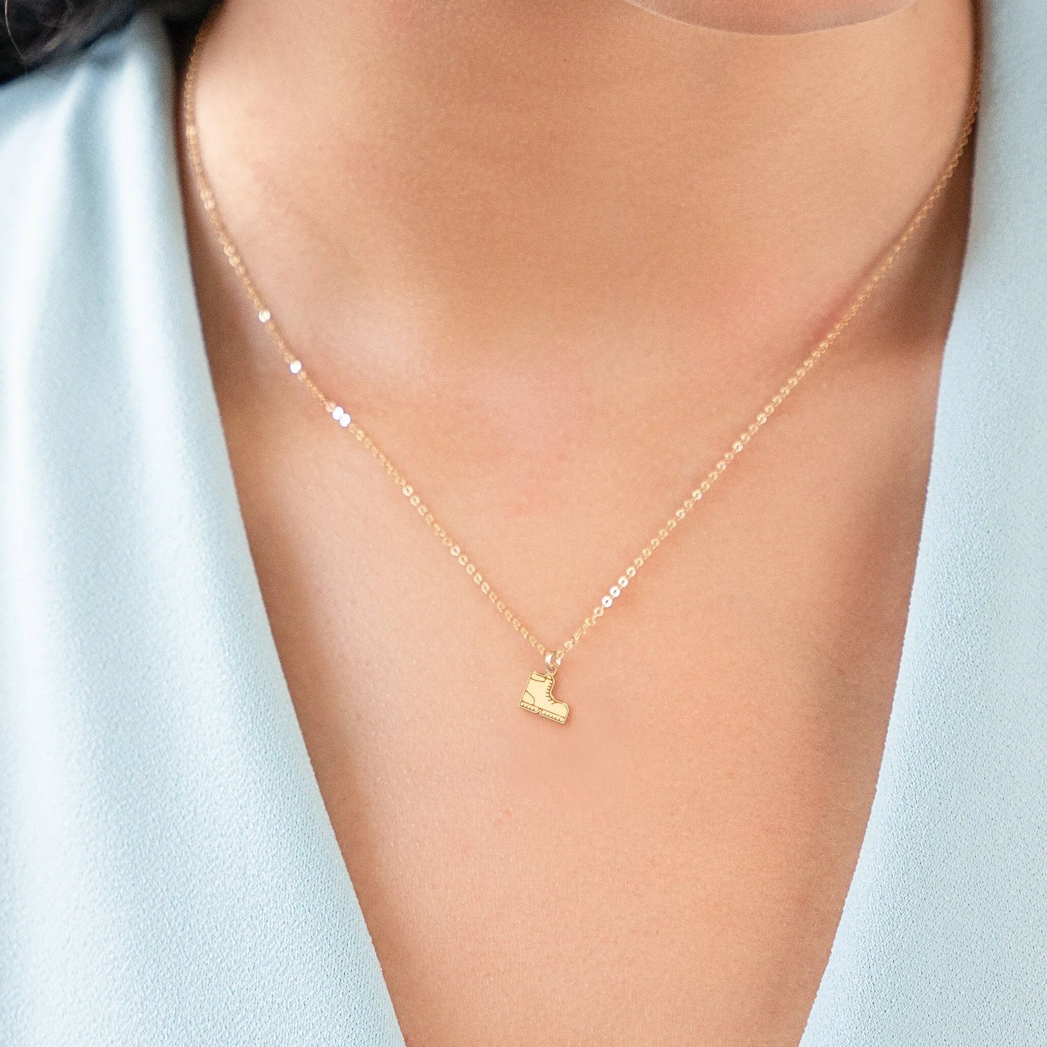 Hiking Boot Necklace