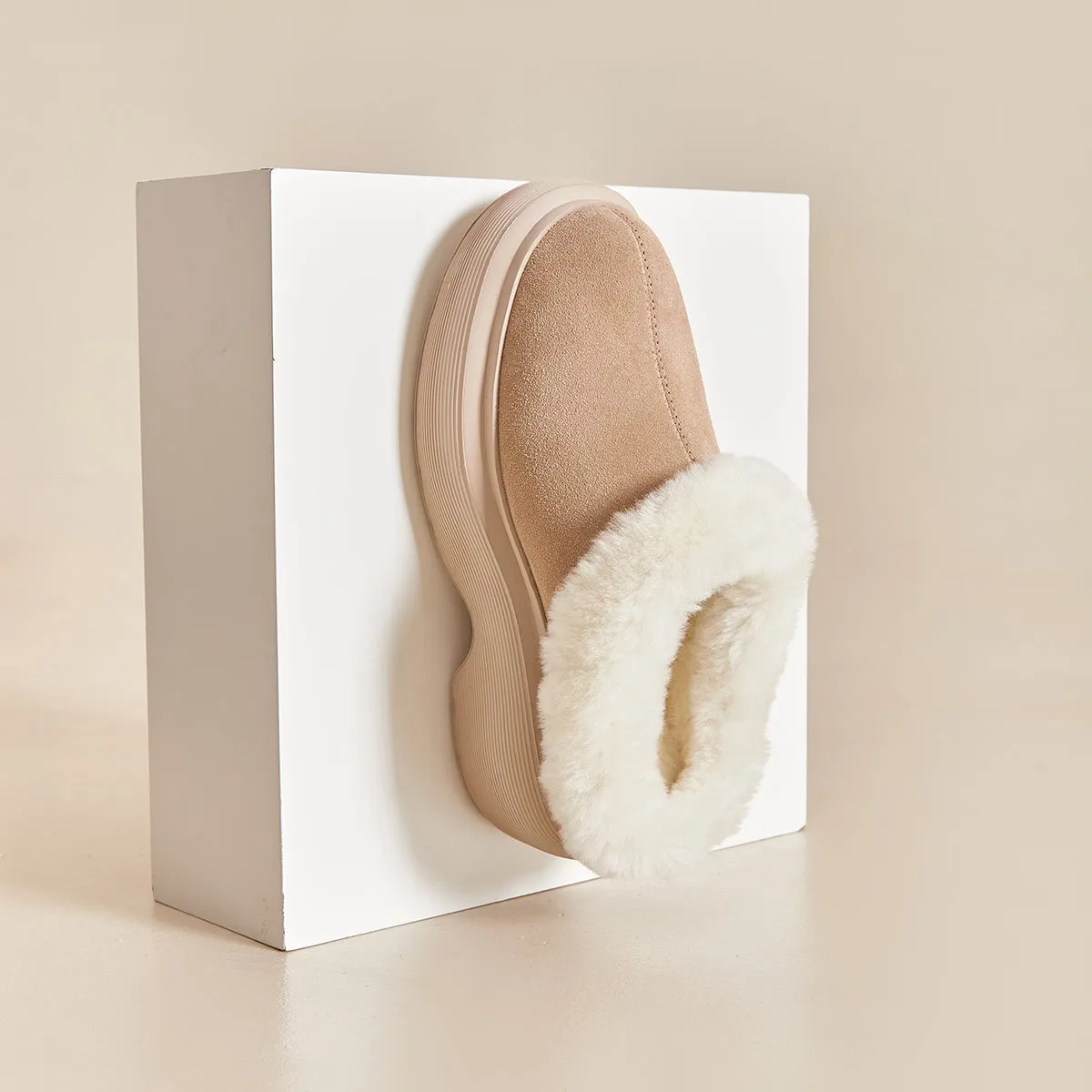 INS-STYLE FURRY LOAFER 5865