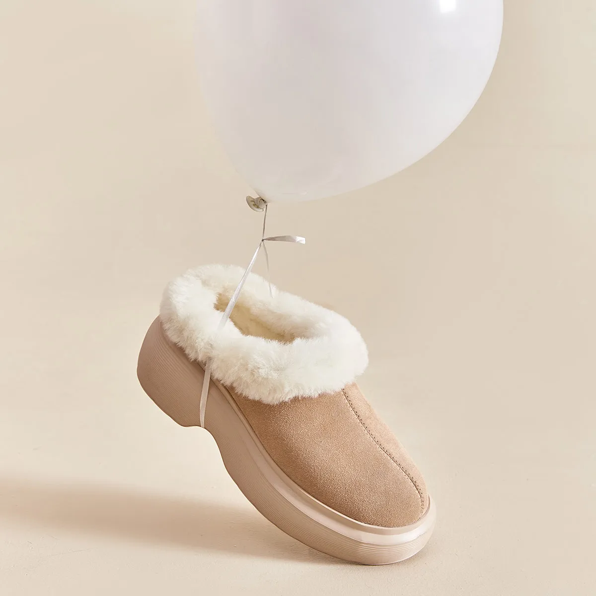 INS-STYLE FURRY LOAFER 5865