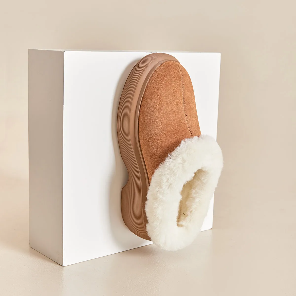 INS-STYLE FURRY LOAFER 5865