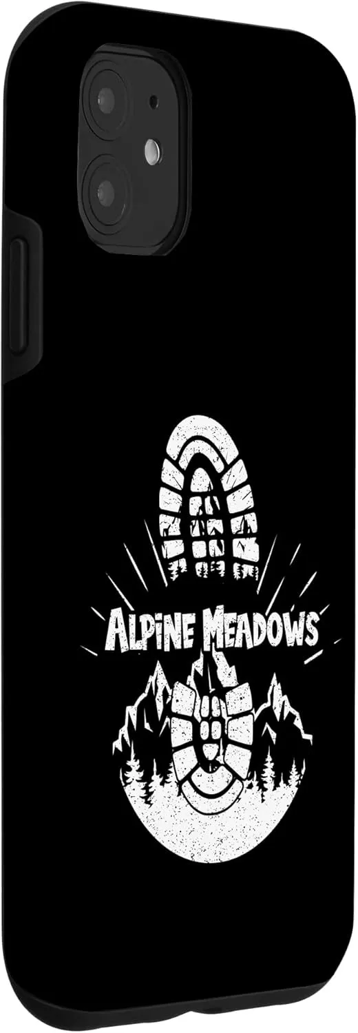 iPhone 11 Hiking In Alpine Meadows Western United Vacation Ski Case